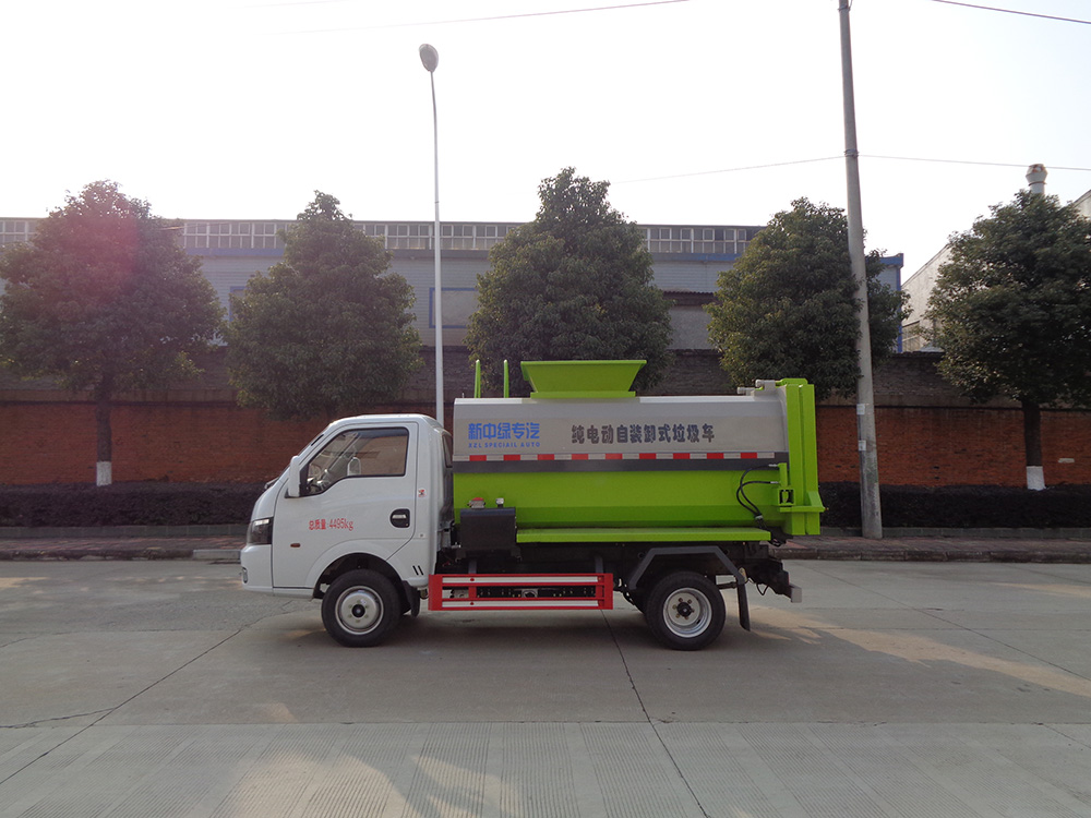 XZL5042ZZZBEV型純電動(dòng)自裝卸式垃圾車
