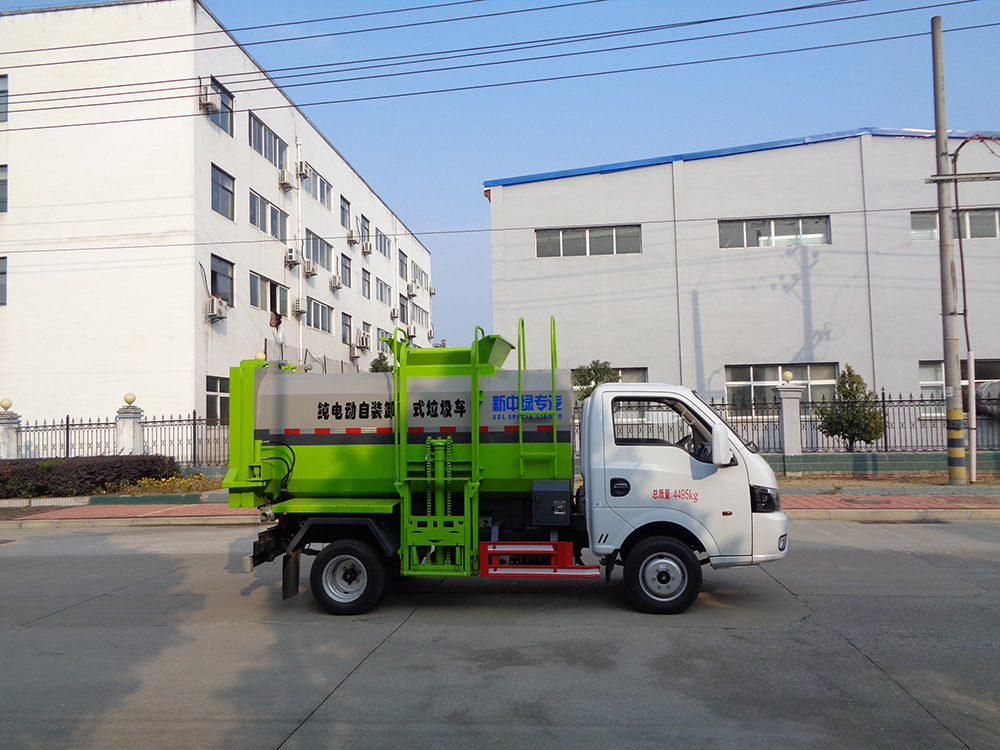 XZL5042ZZZBEV型純電動(dòng)自裝卸式垃圾車