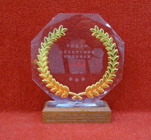 山東省住建工程質(zhì)量短視頻大賽一等獎